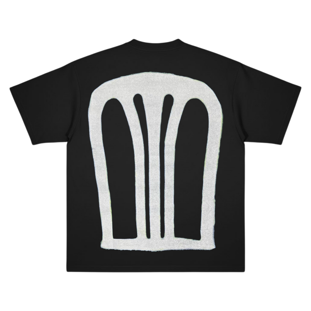 DTMF Chair Black T-shirt