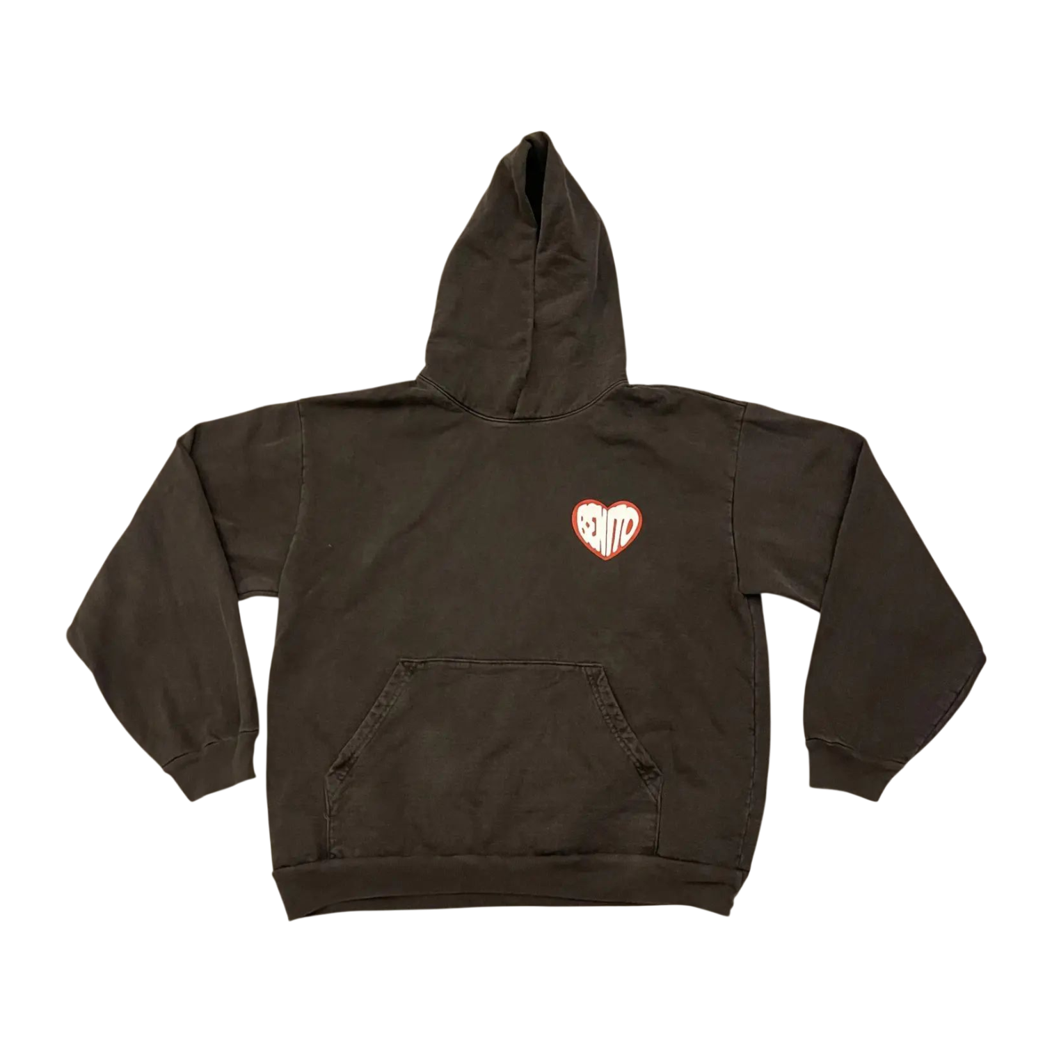 I Love Benito Black Hoodie