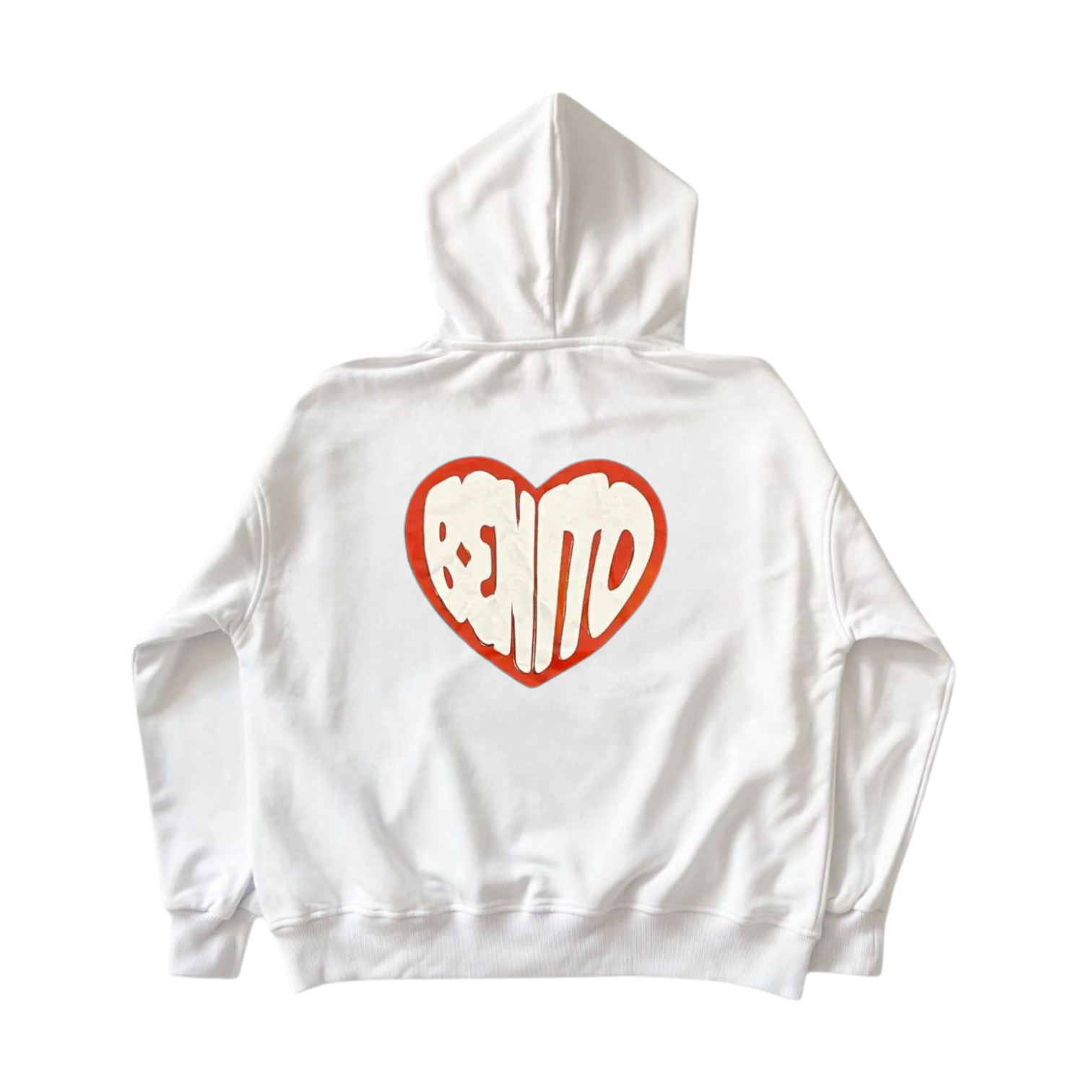 I Love Benito White Hoodie