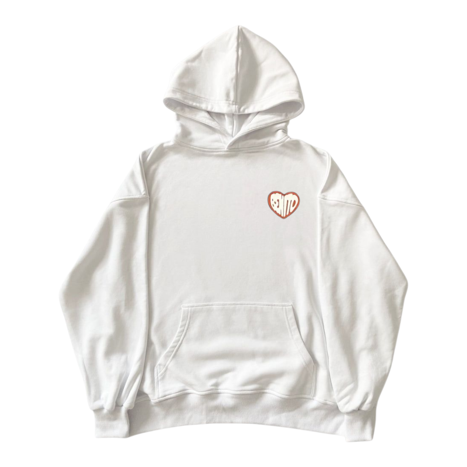 I Love Benito White Hoodie