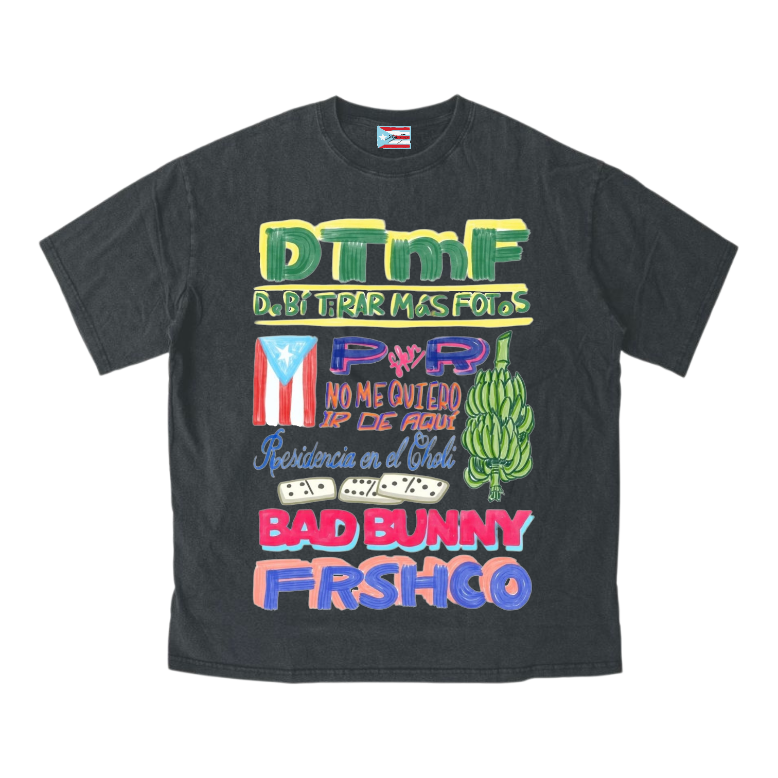 FRSHCO Black T-Shirt