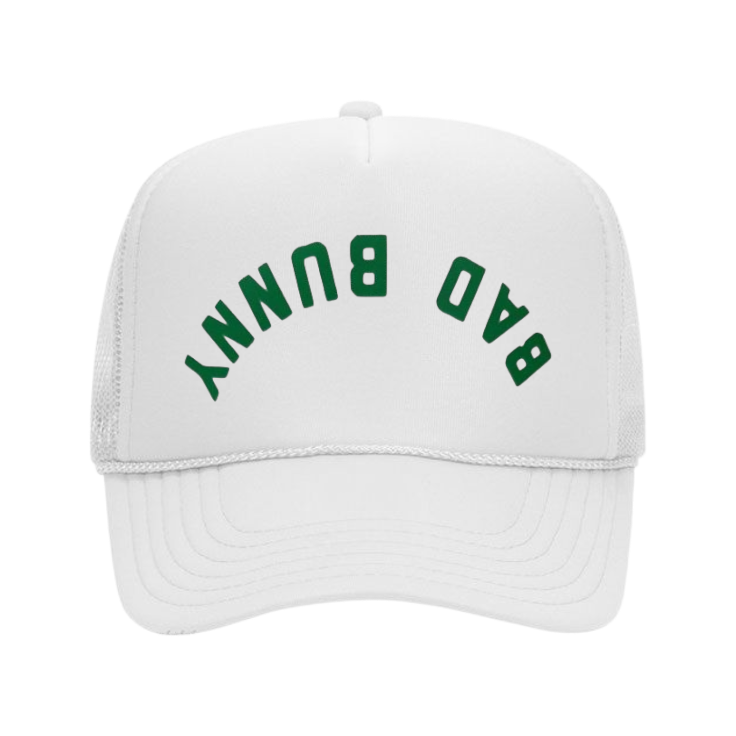 Bad Bunny White Trucker Hat