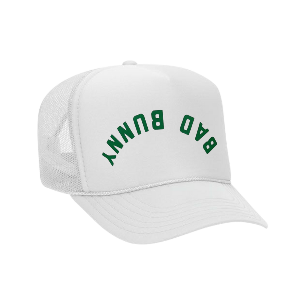 Bad Bunny Trucker Hat White
