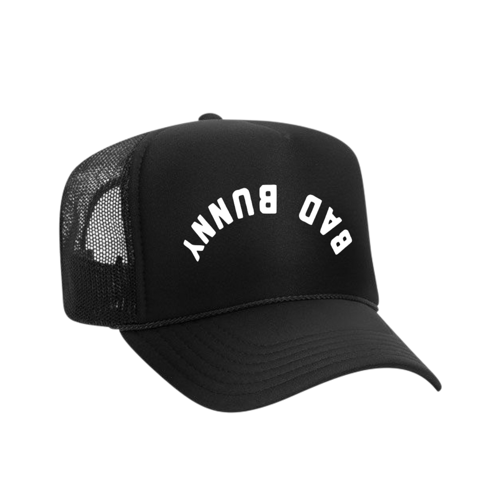 Bad Bunny Trucker Hat Black