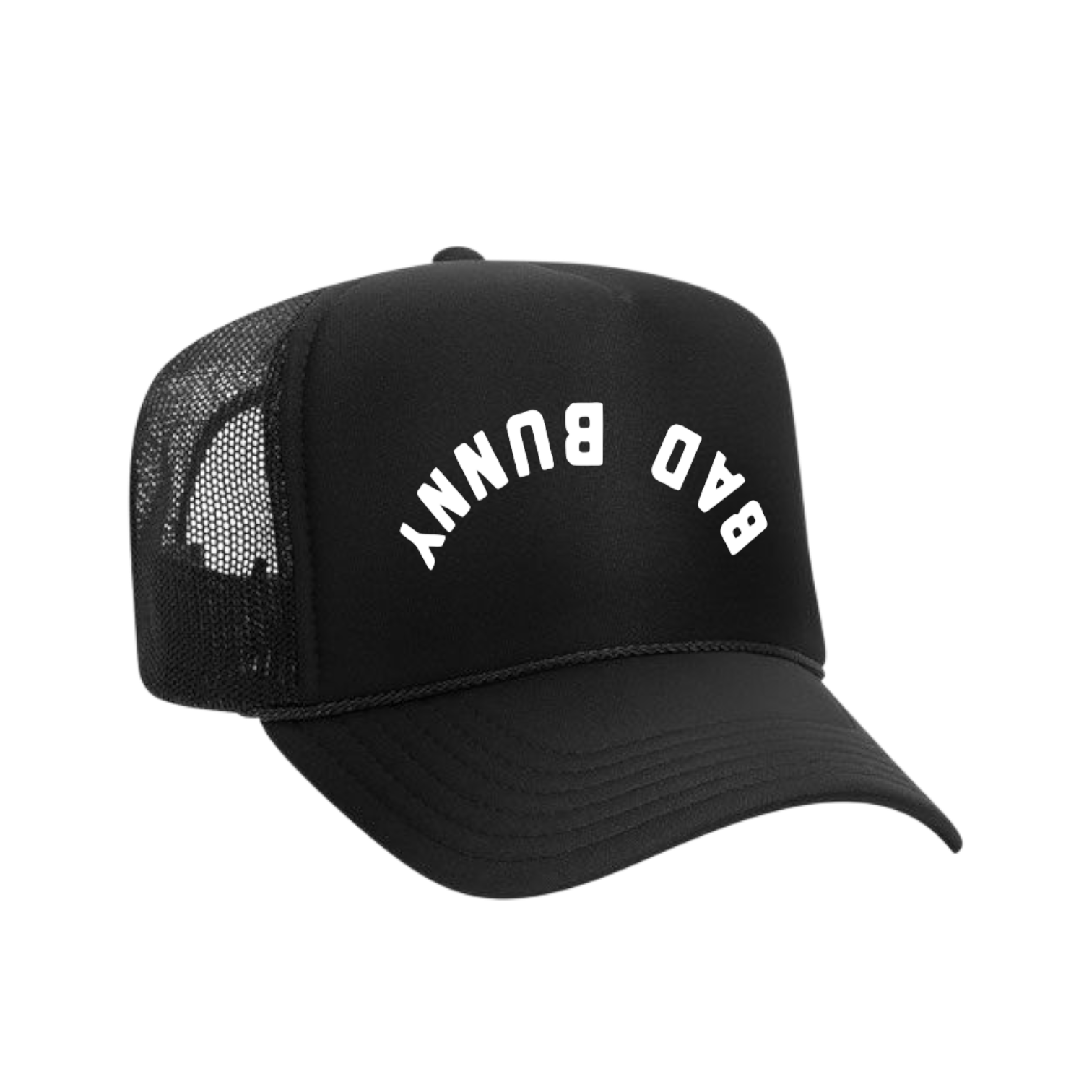 Bad Bunny Black Trucker Hat