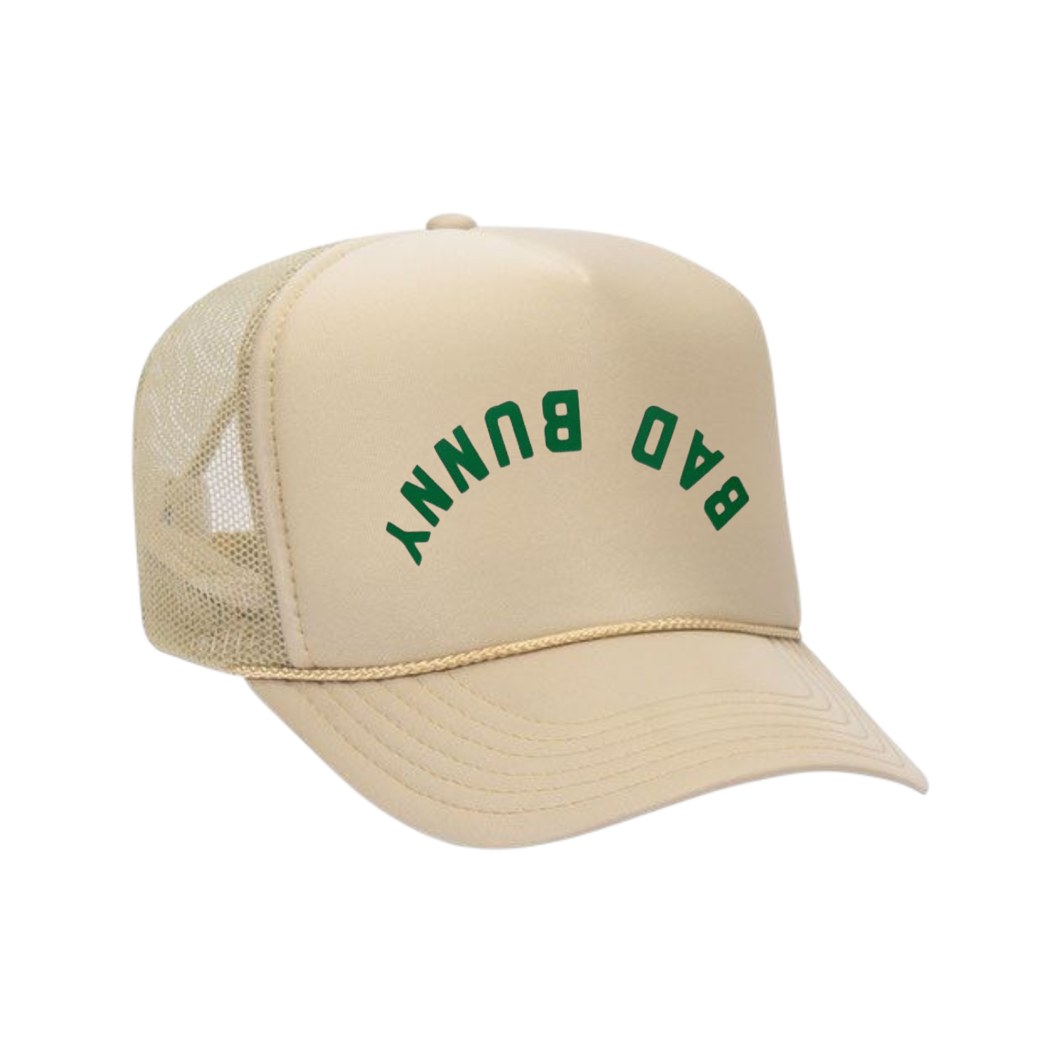 Bad Bunny Trucker Hat Beige