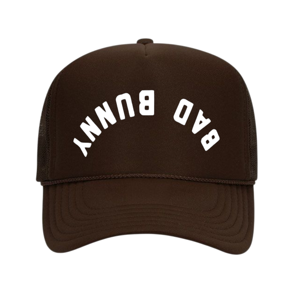 Bad Bunny Trucker Hat Brown