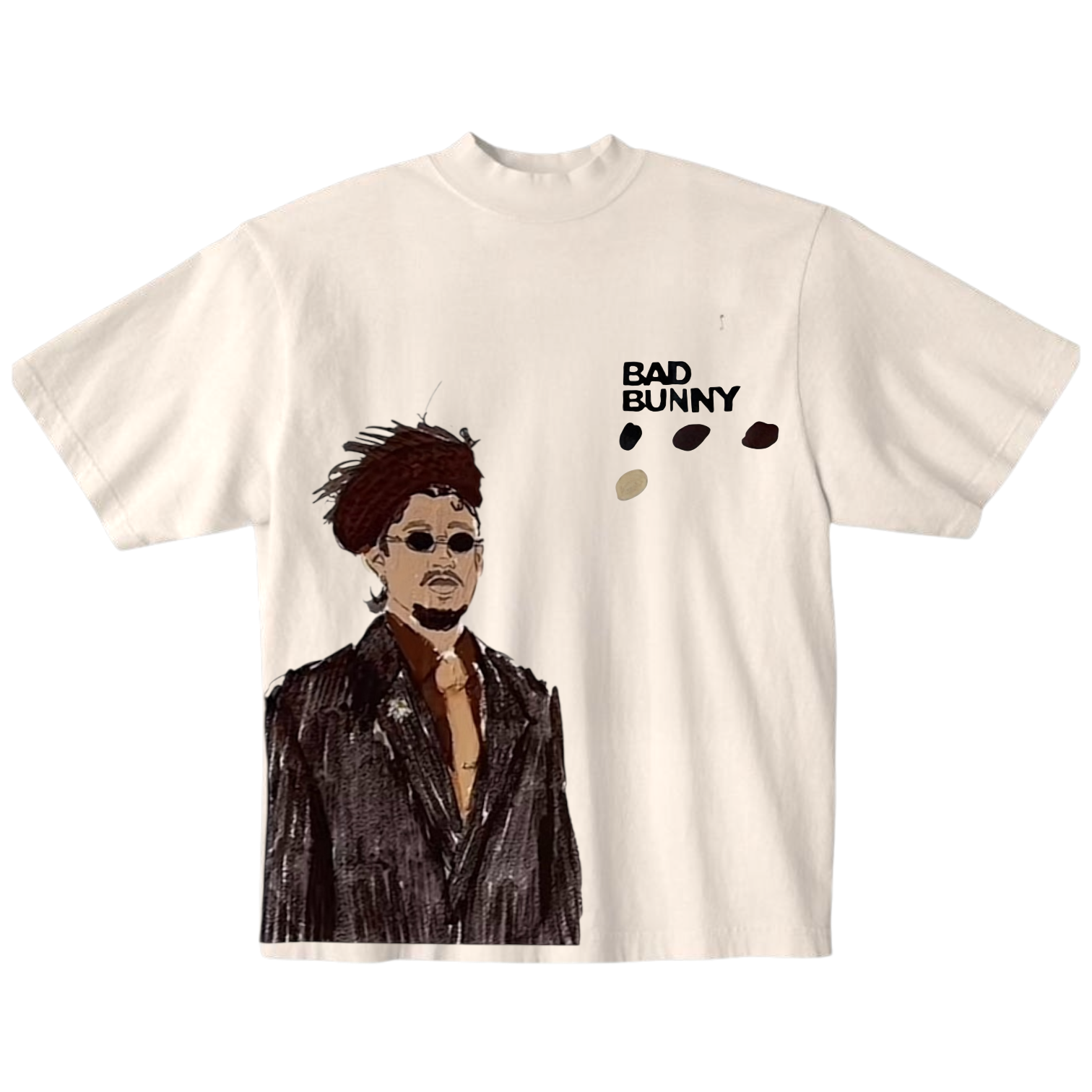 Bad Bunny Pava White T-Shirt