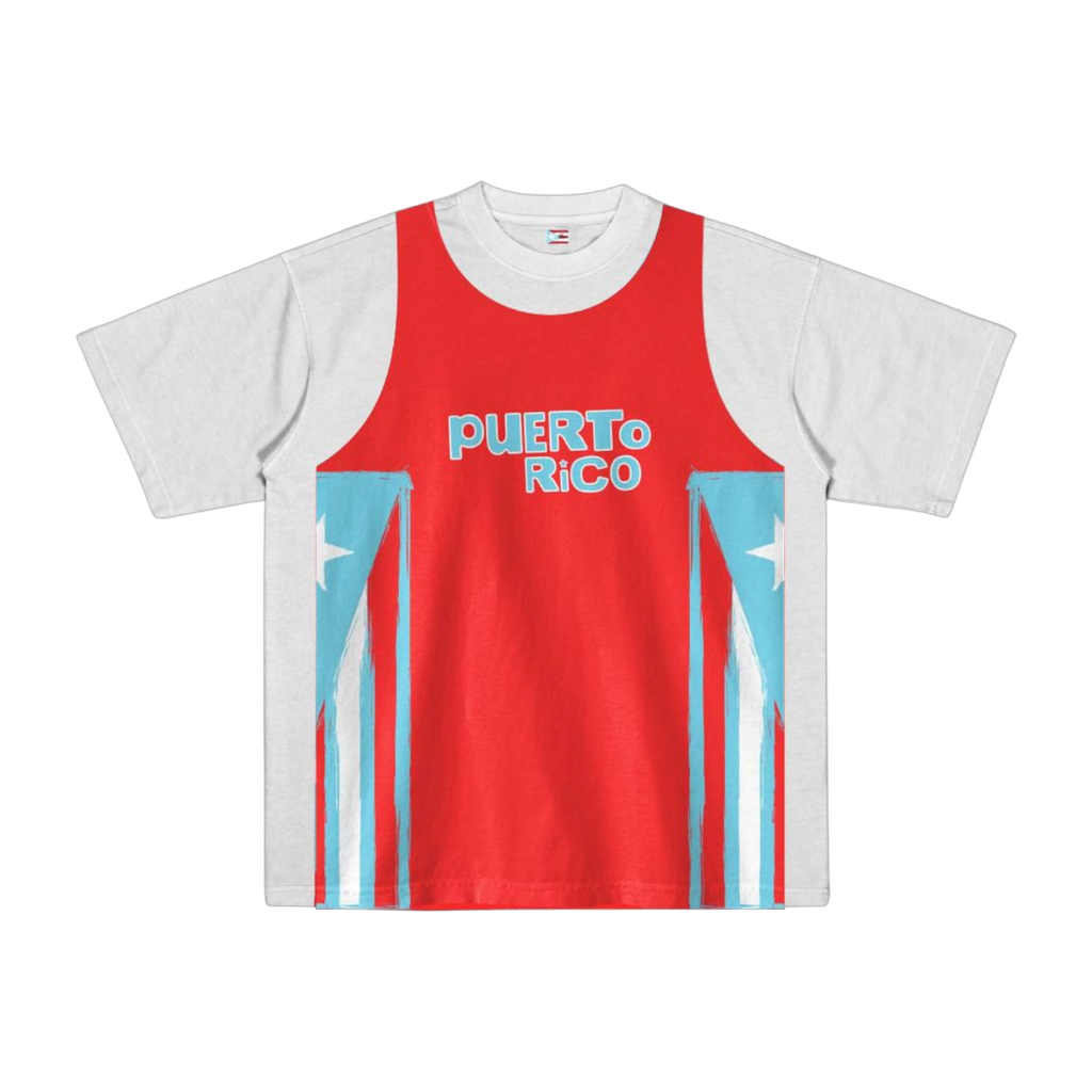 Tee Jersey White/Red T-Shirt