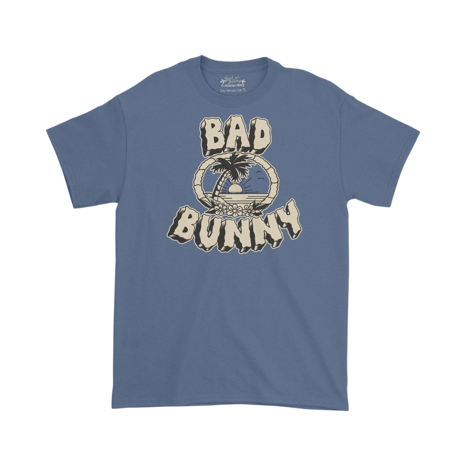 Tee Shirt World's Hottest Tour Silver Blue