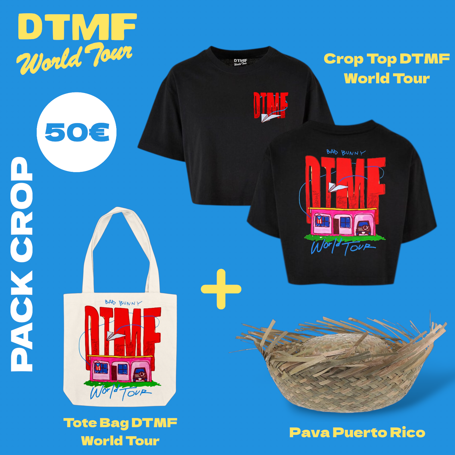DTMF WORLD TOUR Black Crop Pack