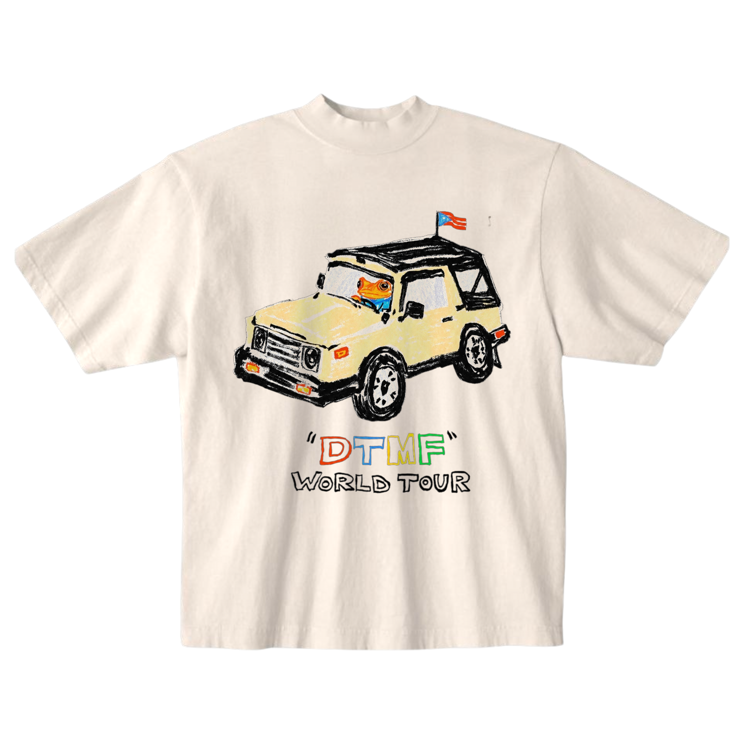 Concho DtMF World Tour Off-White T-Shirt
