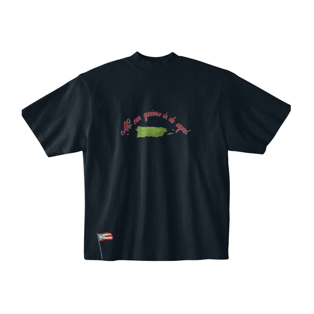 No Me Quiero Ir de Aquí Black T-Shirt