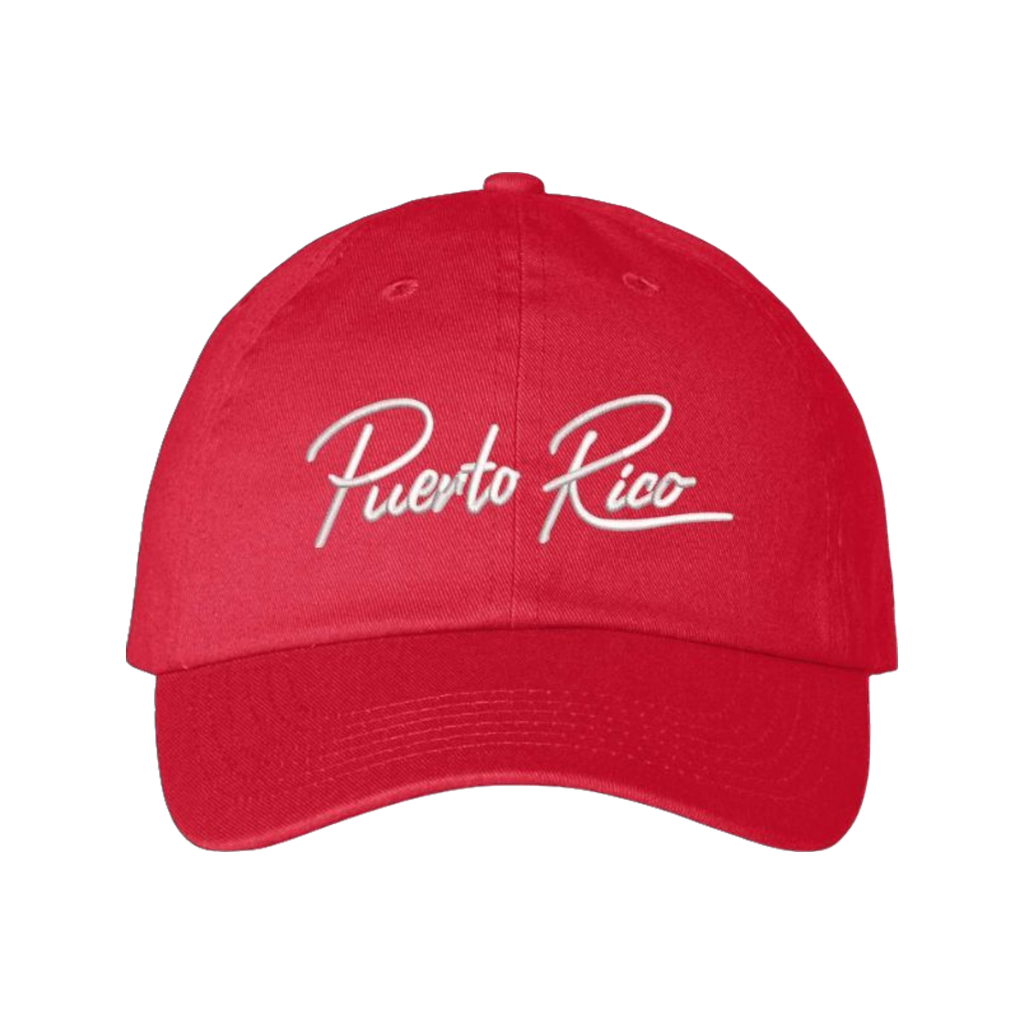 Puerto Rico Red Dad Hat