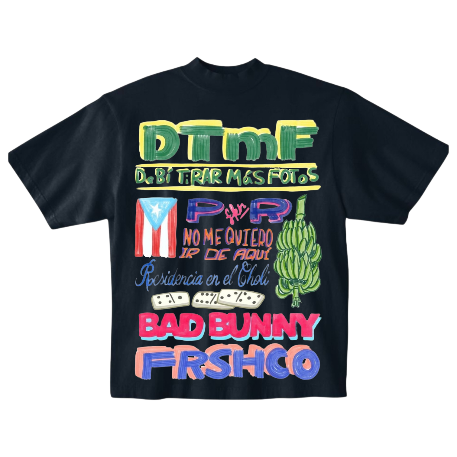 FRSHCO Black T-Shirt
