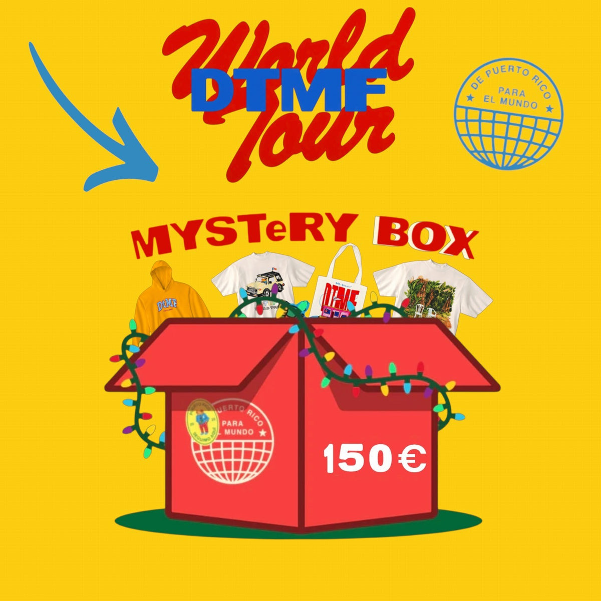 DTMF WORLD TOUR MYSTERY BOX 150