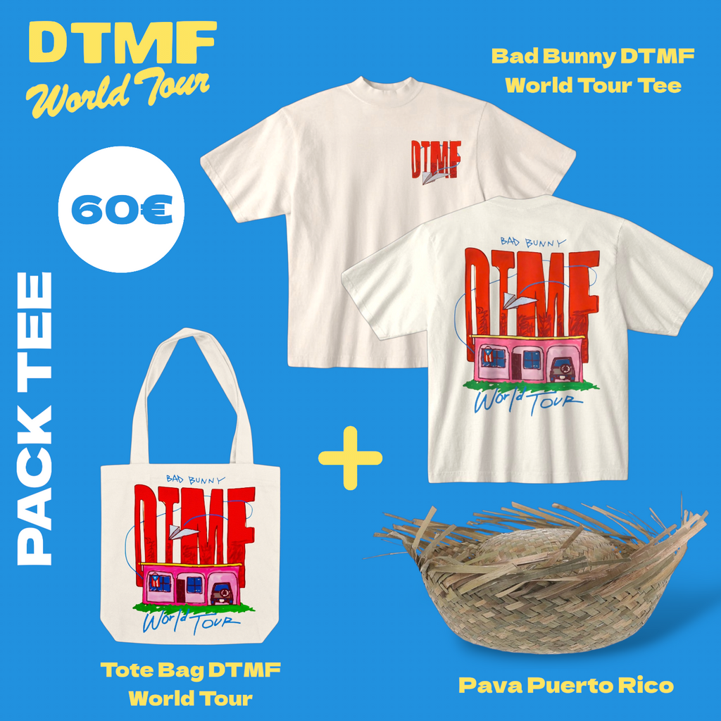 DTMF WORLD TOUR Off-White Tee Pack