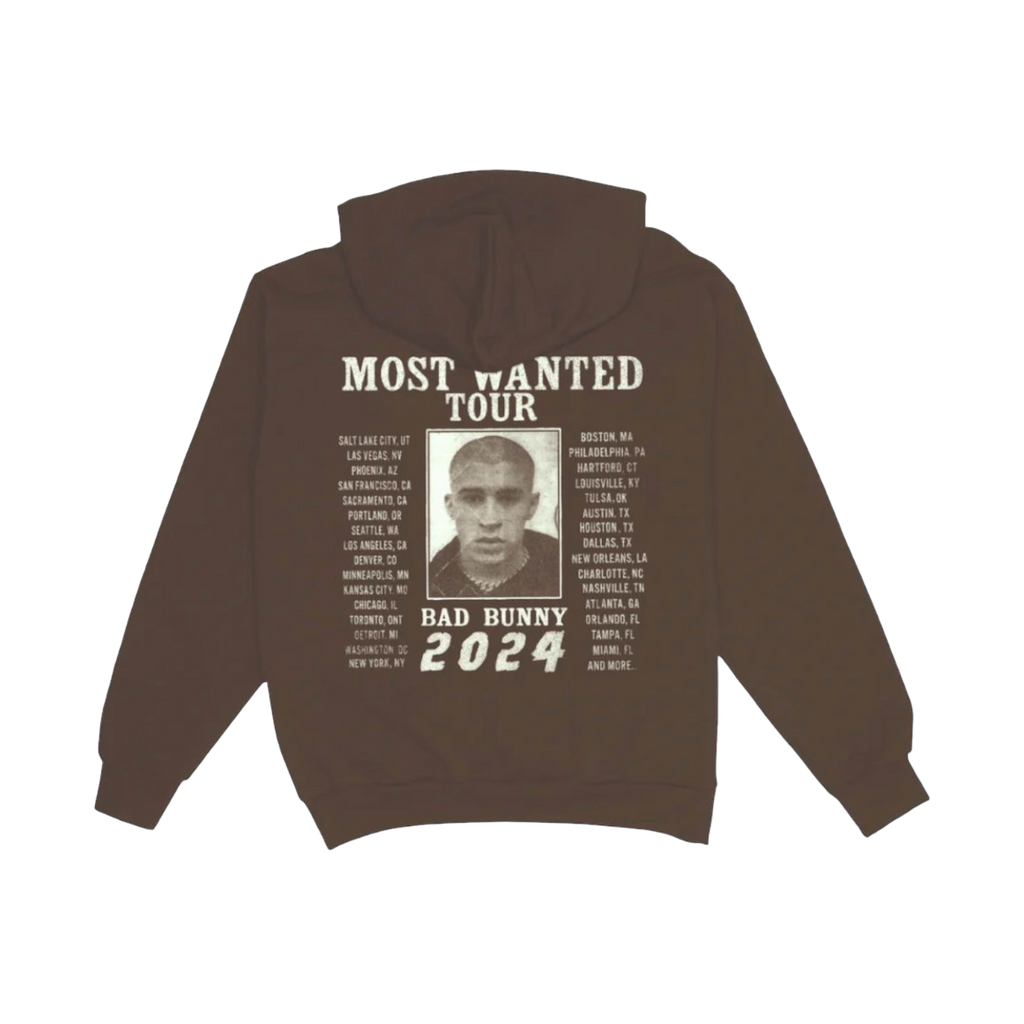 Most Wanted Brown Hoodie