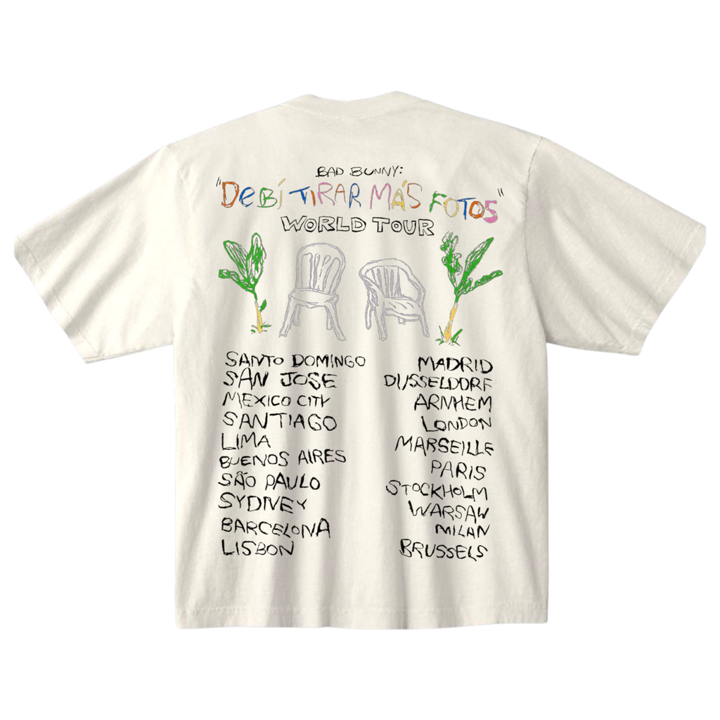 Concho DtMF World Tour Off-White T-Shirt