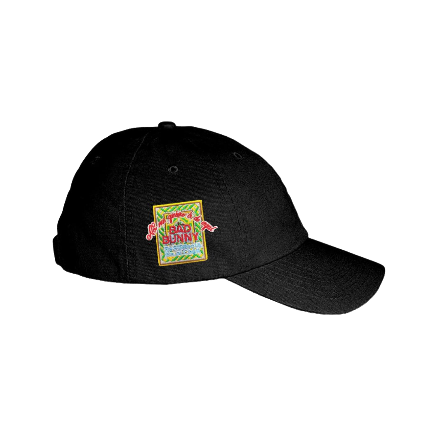Puerto Rico Black Dad Hat