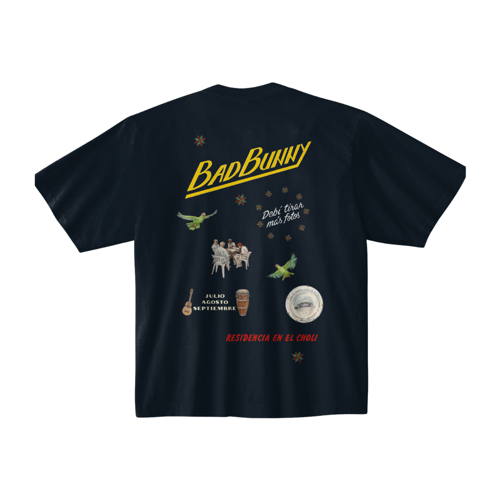 Bad Bunny La Residencia Black T-Shirt