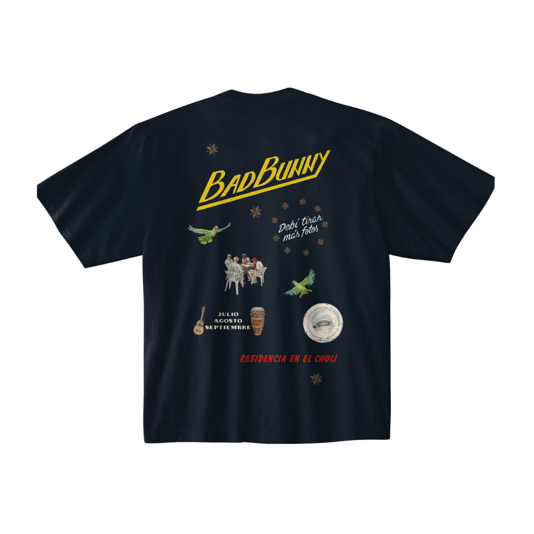 Bad Bunny La Residencia Black T-Shirt