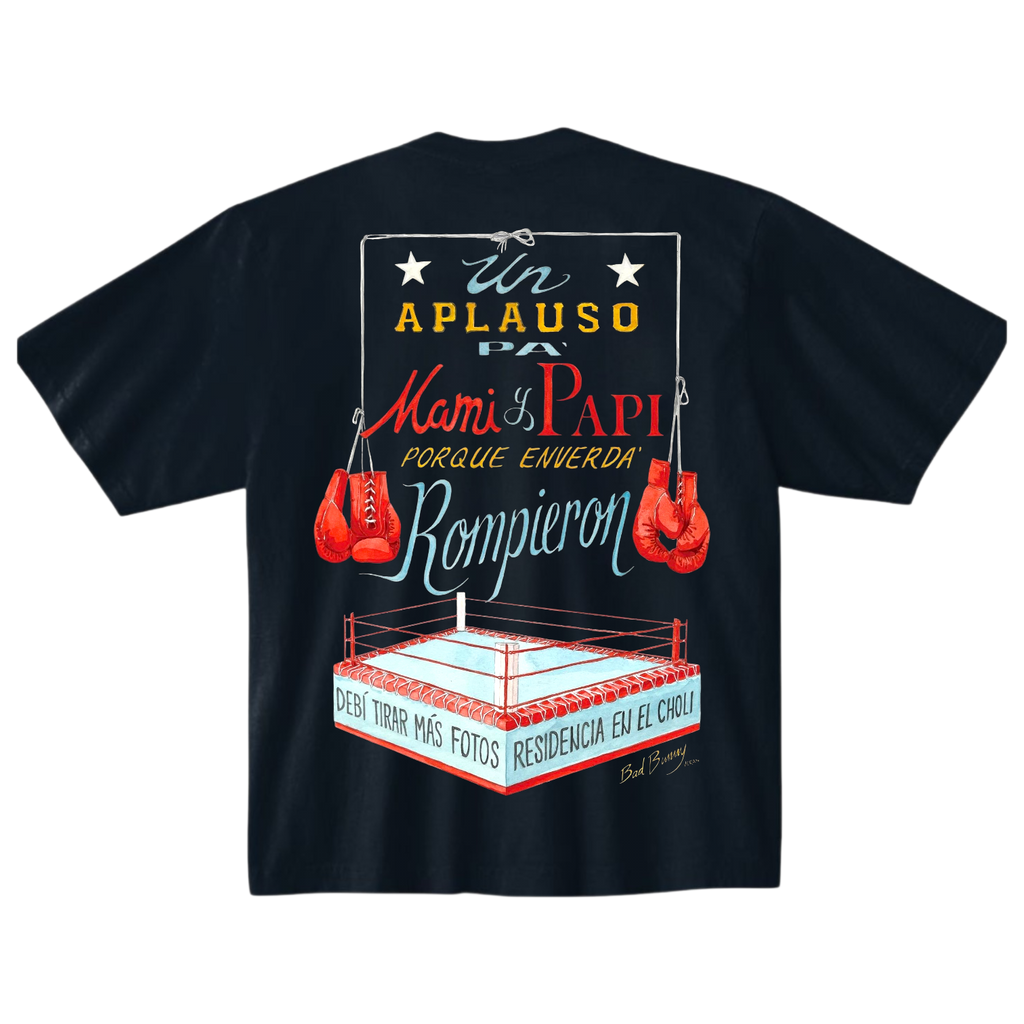 Boxing Ring Black T-Shirt