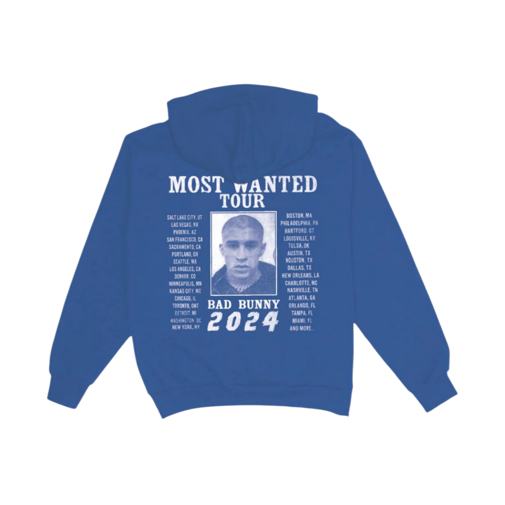 Most Wanted Blue Hoodie