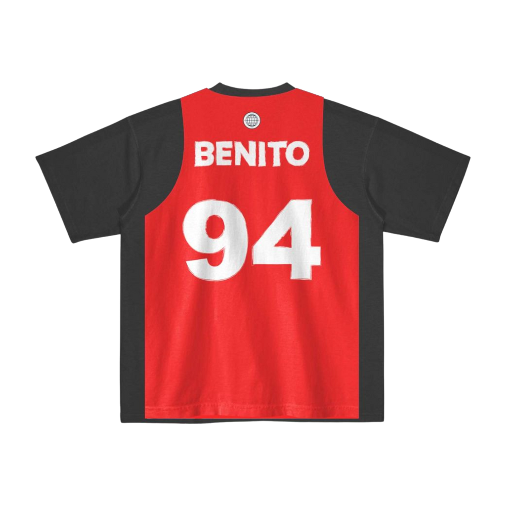 Tee Jersey Black/Red T-Shirt