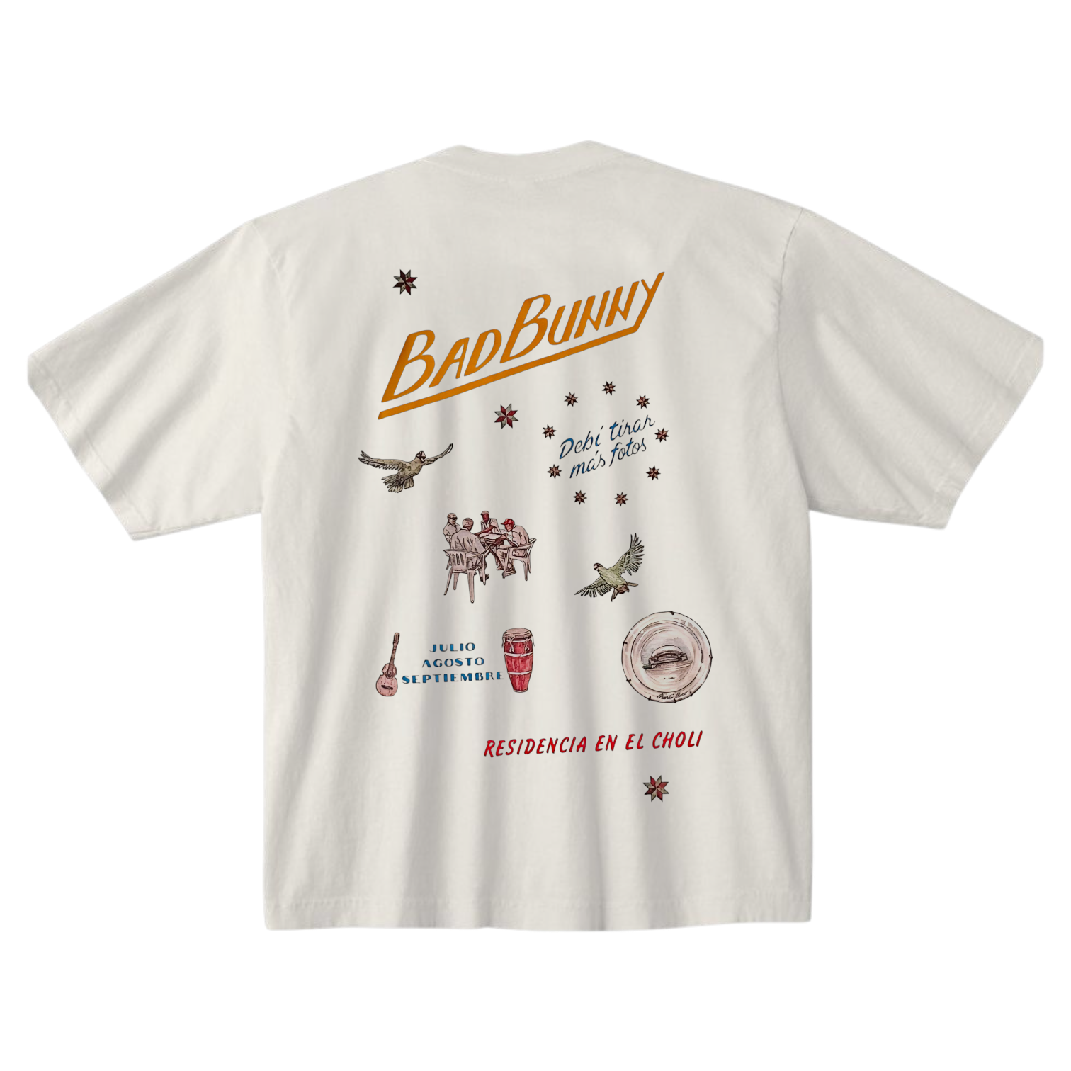 Residencia en el Choli White T-Shirt