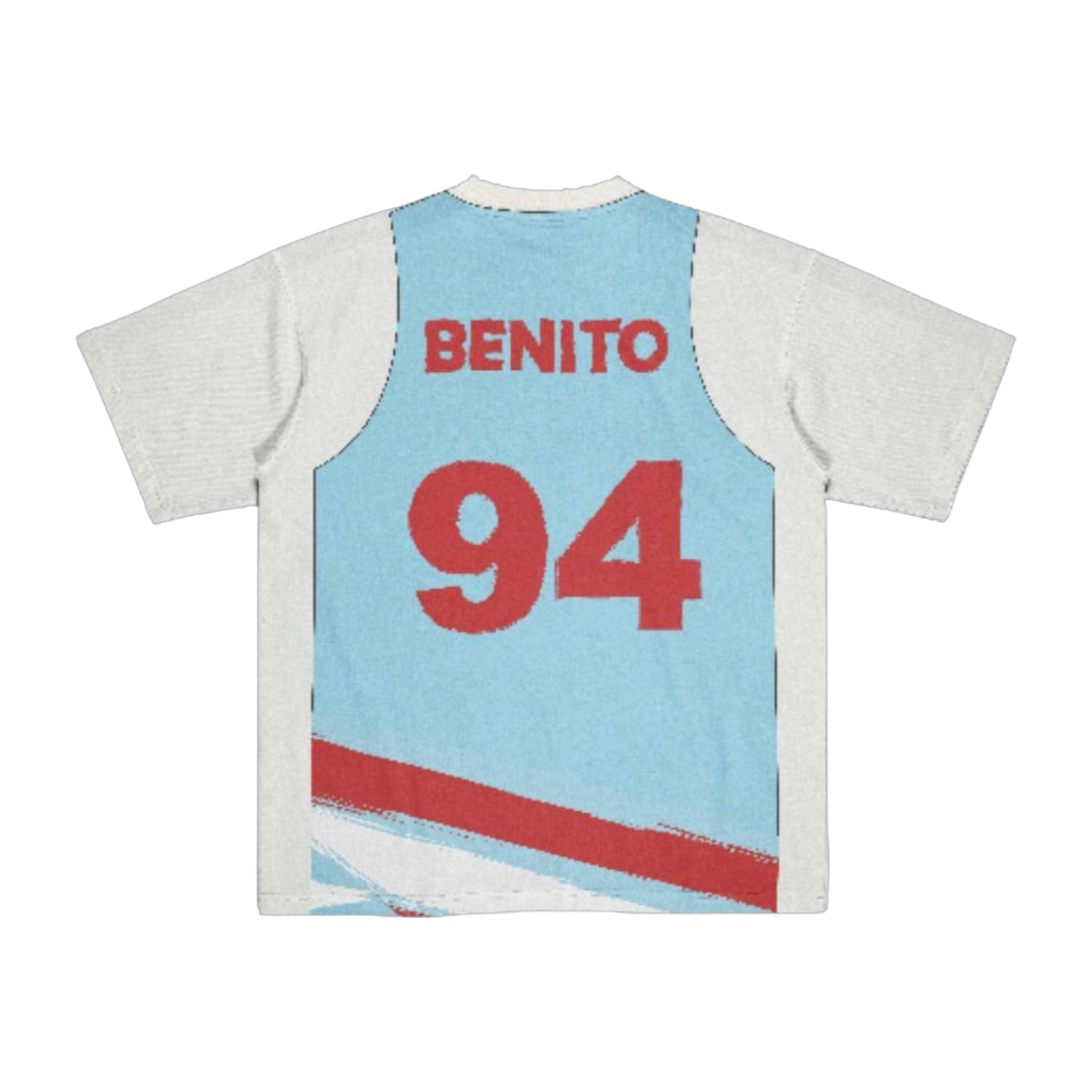 Tee Jersey White/Blue T-Shirt