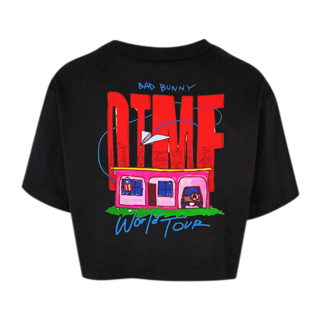 DTMF World Tour Black Crop Top
