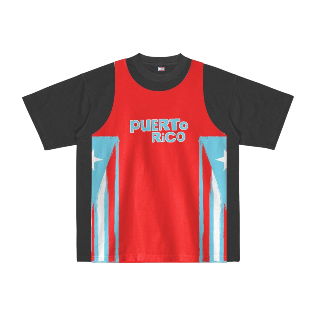 Tee Jersey Black/Red T-Shirt