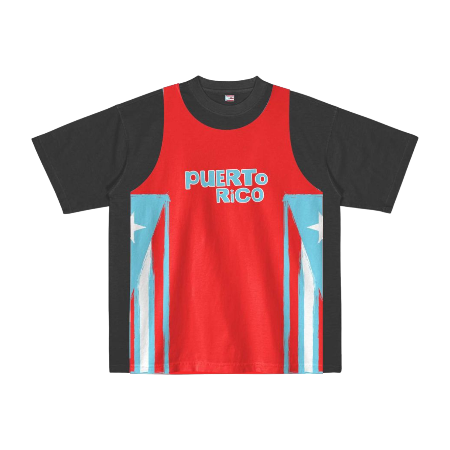 Tee Jersey Black/Red T-Shirt