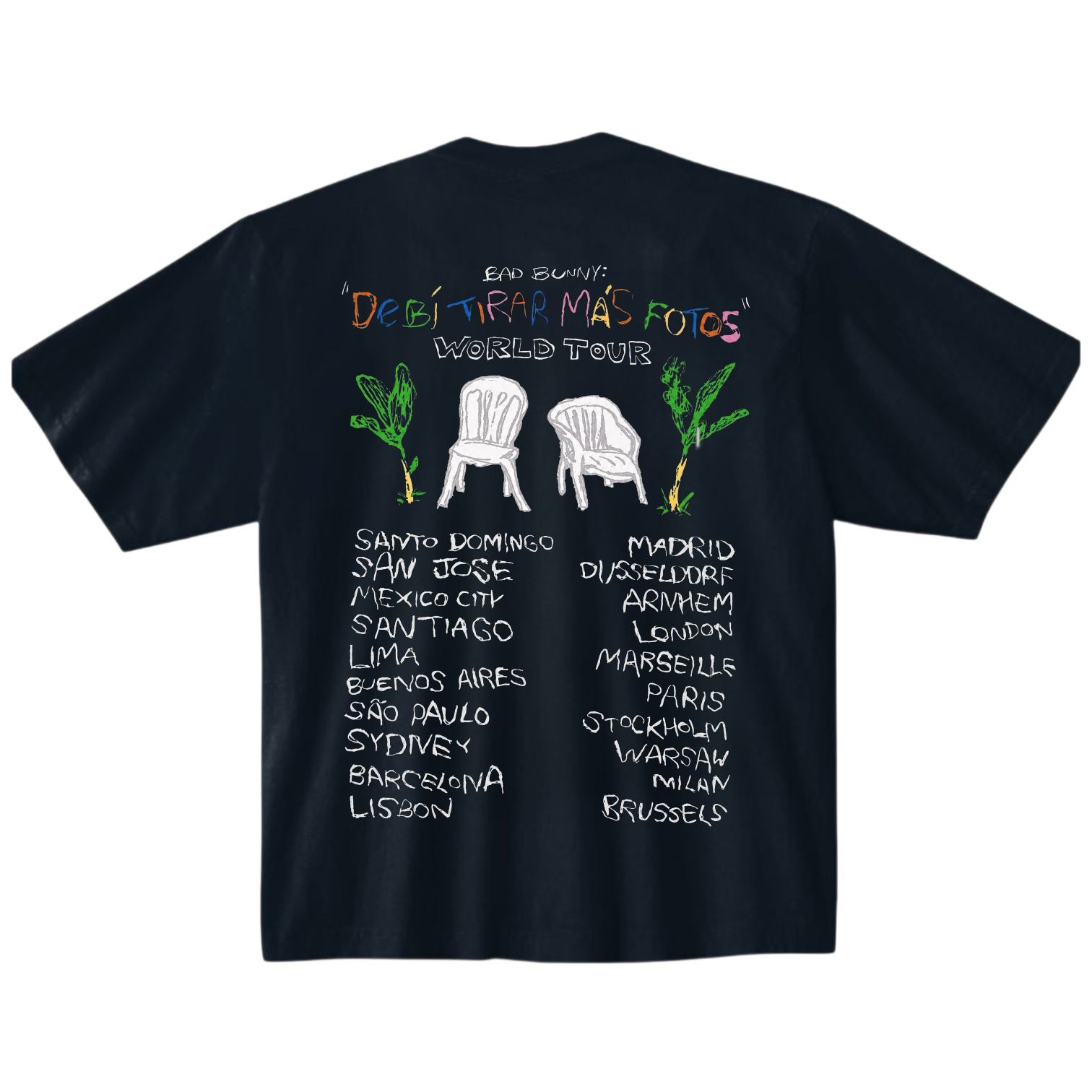 Concho DtMF World Tour Black T-Shirt