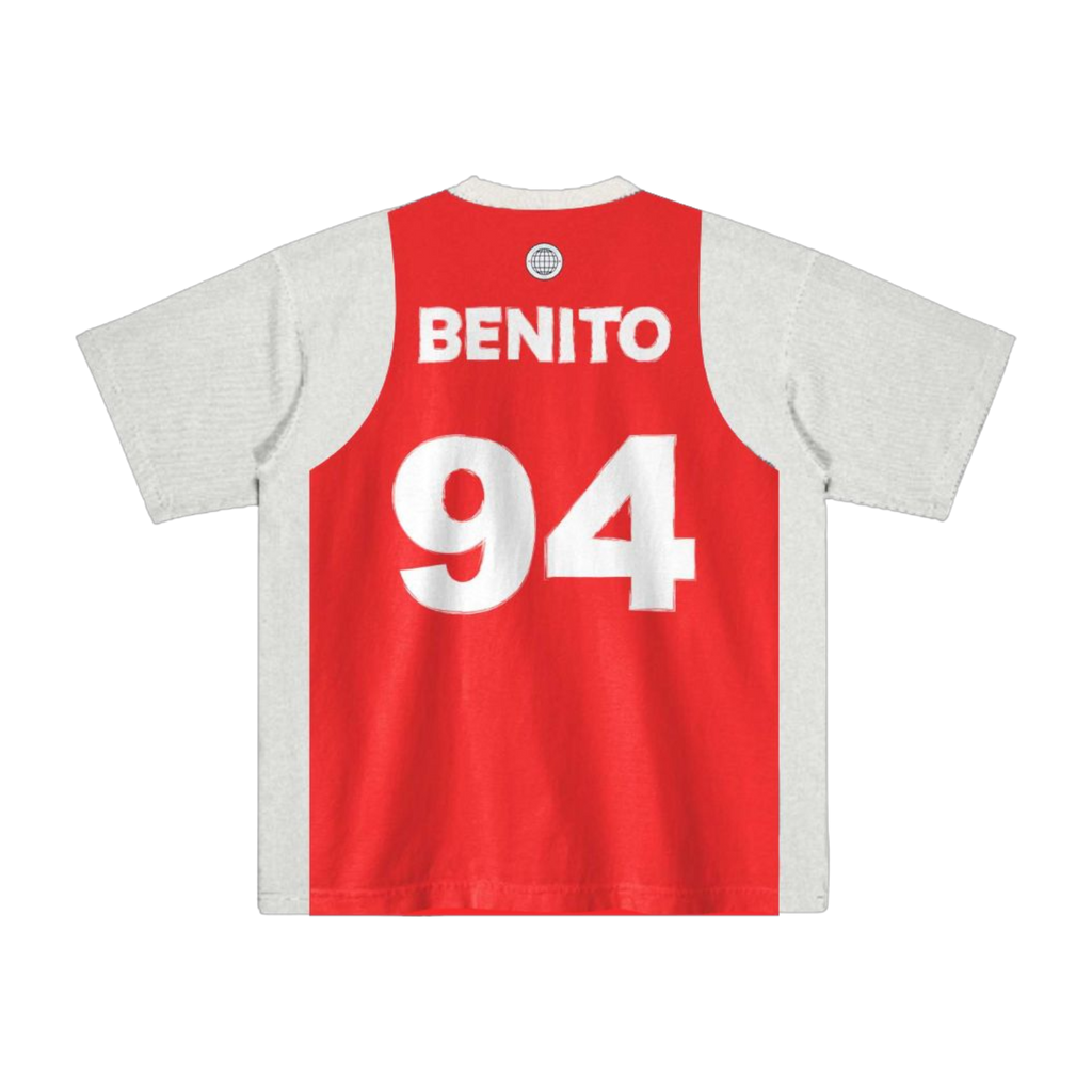 Tee Jersey White/Red T-Shirt